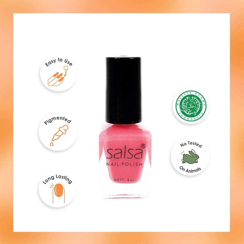 SALSA Nail Polish 8ml Nude 02