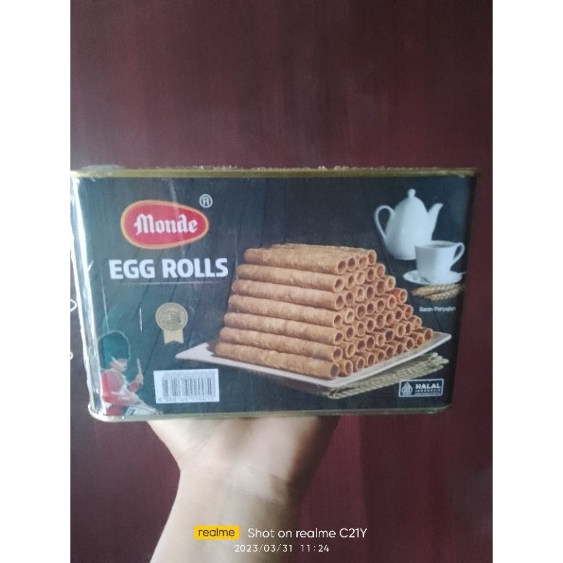 

Monde Egg roll 300g exp THN 2025 (Promo Kilat)