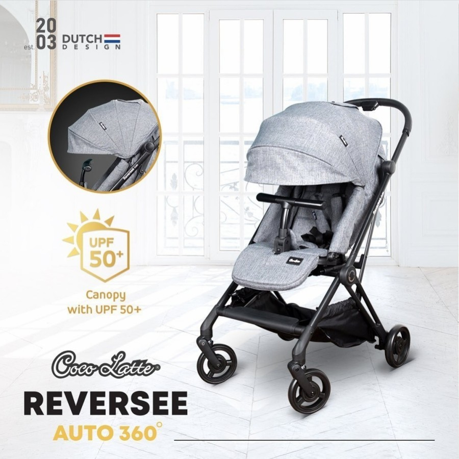 Stroller Cocolatte Reversee Auto Reversible Seat 360 / Cocolatte IGrove 360°