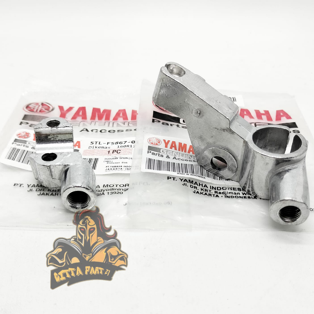 HOLDER DUDUKAN SPION SET KANAN KIRI YAMAHA 5TL KUALITAS ASLI ORIGINAL YAMAHA YGP PRESISI BAHAN BERKUALITAS TIDAK MUDAH PATAH DAN AWET JUPITER Z JUPITER MX JUPITER MX 135 VEGA R NEW VEGA ZR MIO MIO J MIO M3 XEON XEOPN RC SOUL GT DAN LAIN LAIN