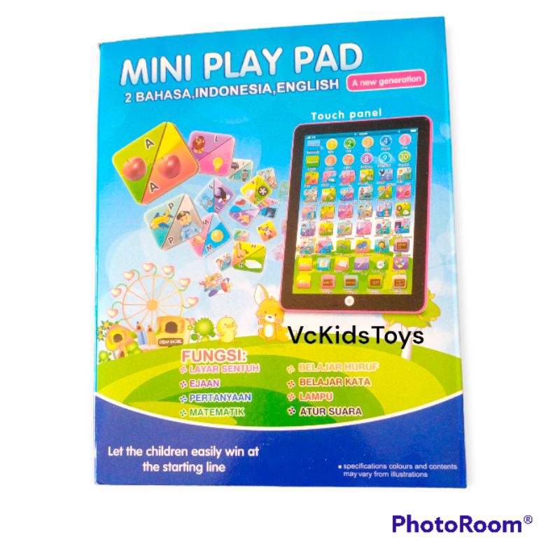 Mainan Anak Edukasi Ipad 2 Bahasa 388-6/0612