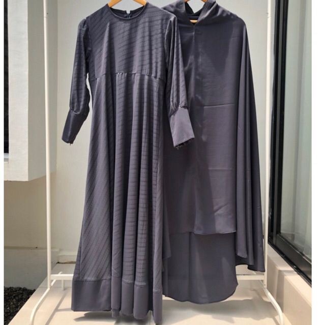 Set Abaya-Khimar // Gamis Syar’i // Gamis Soft Lexus
