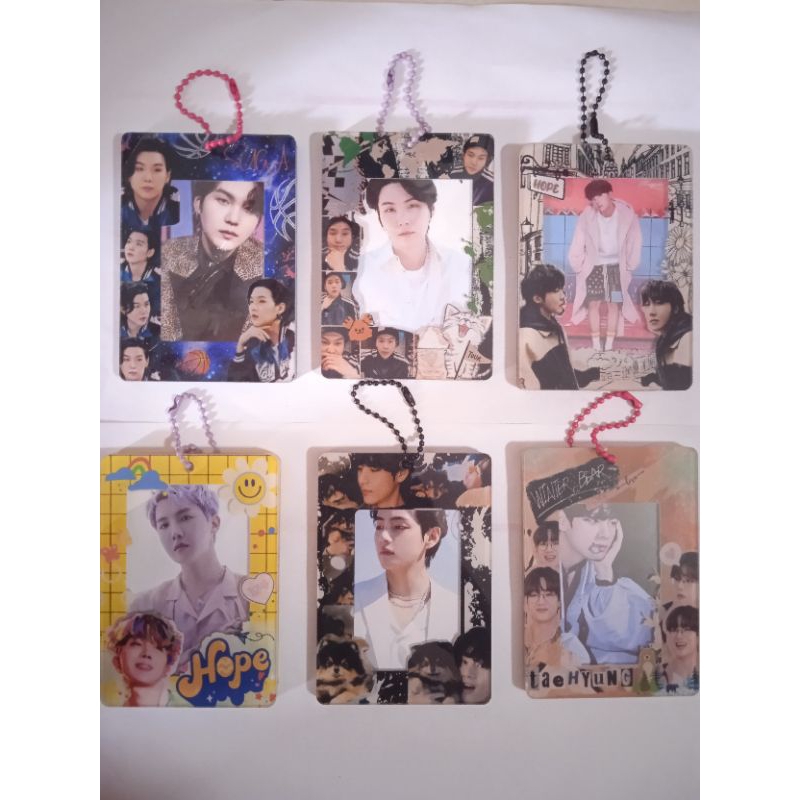 

cahol akrilik BTS photocard holder akrilik bts