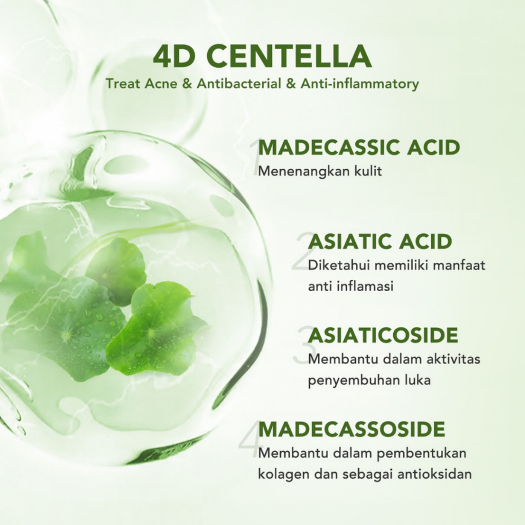 [ FREE GIFT ] YOU AcnePlus Spot Care Acne Treatment | 4D Centella Asiatica Niacinamide Herbal Obat Jerawat Totol Jerawat