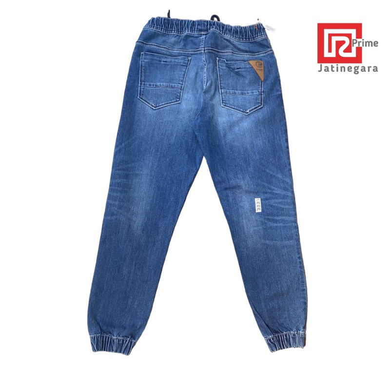 Celana Jeans Pria Joger Reguler medium stone/ Original Emba Jeans 20215 / Ramayana Jatinegara