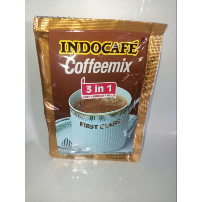 

INDOCAFE KOPI COFFEEMIX 3 IN 1 RENCENGAN ISI 10 BUNGKUS 20gr