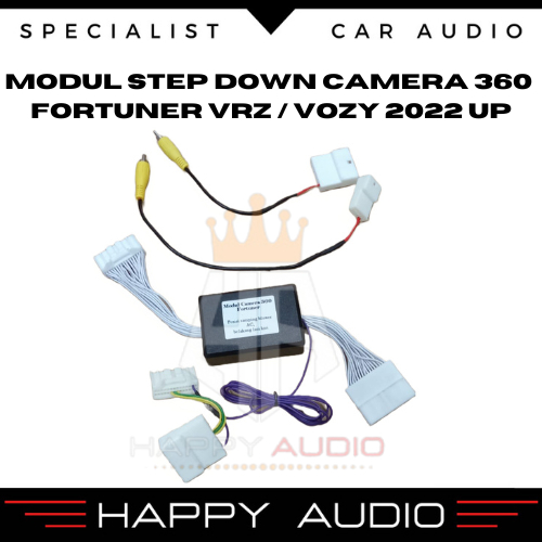 Modul Step Down Kamera / Camera 360 Fortuner VRZ / Vozy 2022 UP High Quality