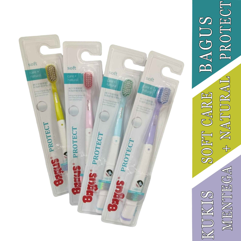 Soft Care+Natural- Bagus Protect- Sikat Gigi