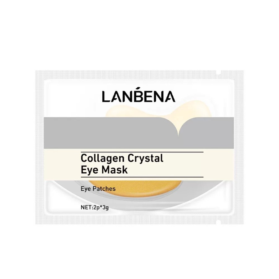 LANBENA Eye Mask PATCH Masker Mata Kantong Mata Black Eye Mata Panda Collagen Gold Crystal Korea