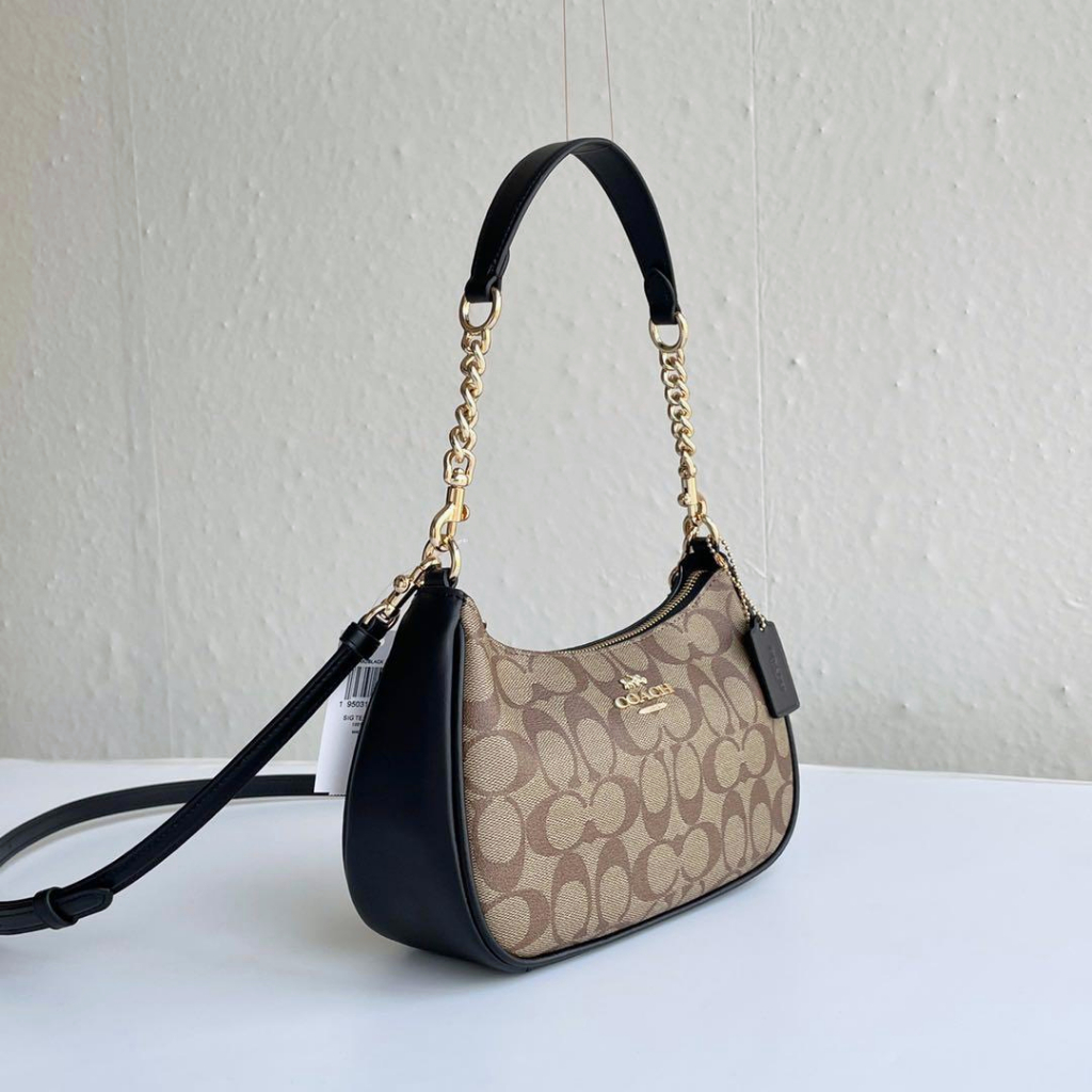 Coach Teri Shoulder Bag In Signature Canvas CA548 CA209 CA173 CA251