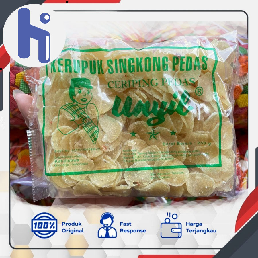 

Kerupuk singkong pedas Si Unyil 250gr