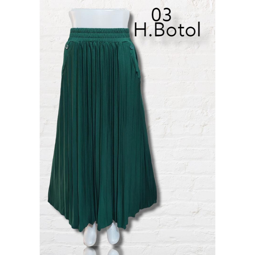 GS-ROK PLISKET PANJANG (ADA SAKU NYA)/ROK PLISKET WANITA/ROK PLISKET PREMIUM/ROK MUSLIM/ROK MAXY