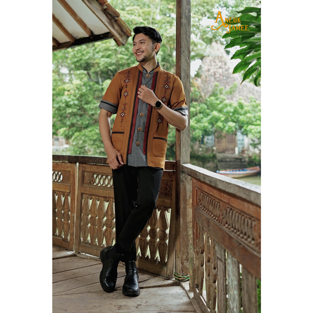 Baju Koko Pria Branded Tuneeca Afraan