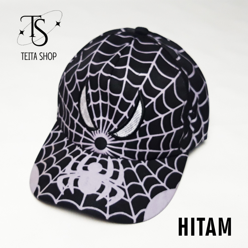 Topi Anak Karakter Spiderman Harga Murah Untuk Anak Laki Laki n Perempuan Umur 3 - 7 Thn