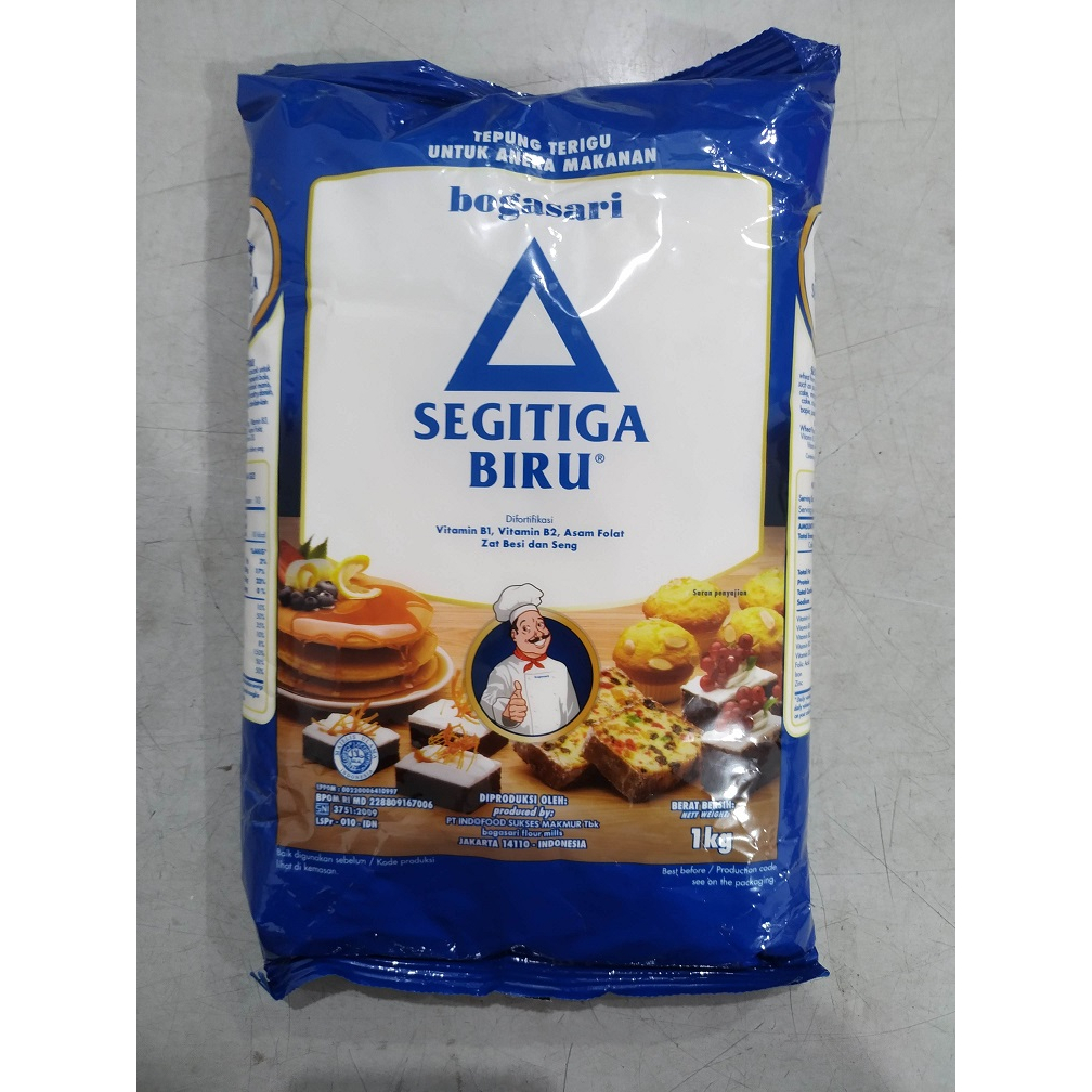 

Tepung Terigu Segitiga Biru Premium 1Kg