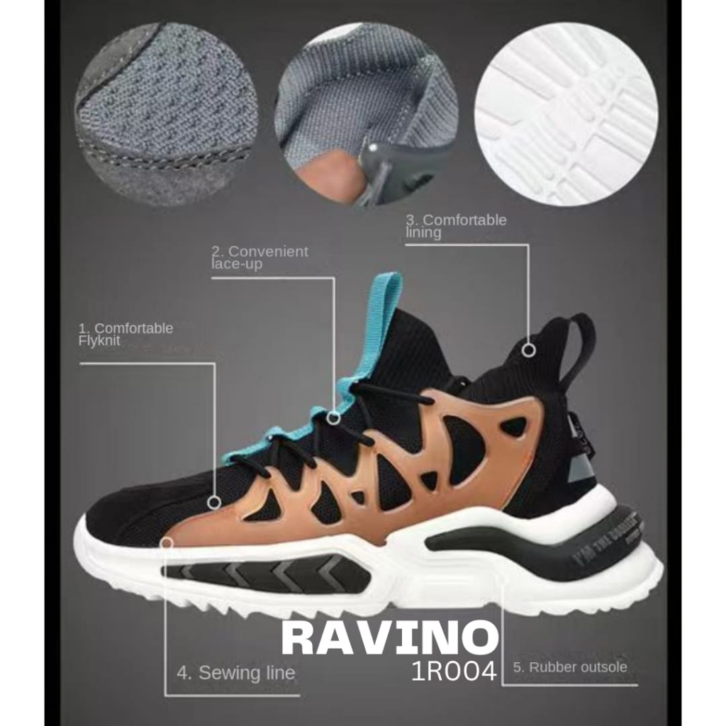 SB RAVINO Sepatu Sneakers Pria Import 1R004