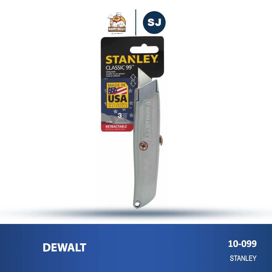 

pisau cutter Classic 99 Retractable Utility Knife 10-099 stanley