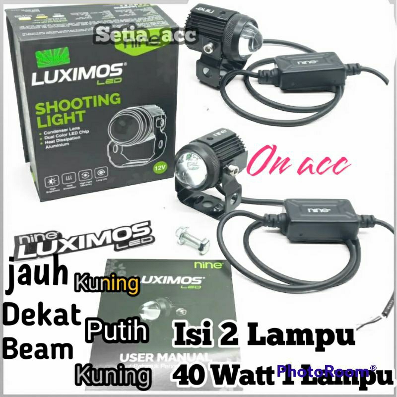 lampu tembak foglamp d2 laser lampu sorot D2 lukimos R2 super terang lampu utama lampu depan D2