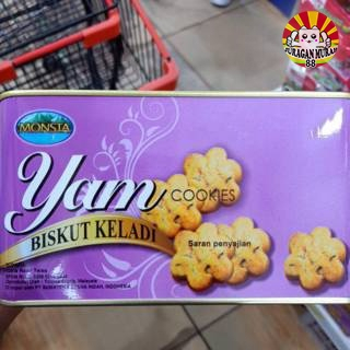 

700gr Monsta Yam Cookies Kaleng / Biskuit Keladi import Malaysia