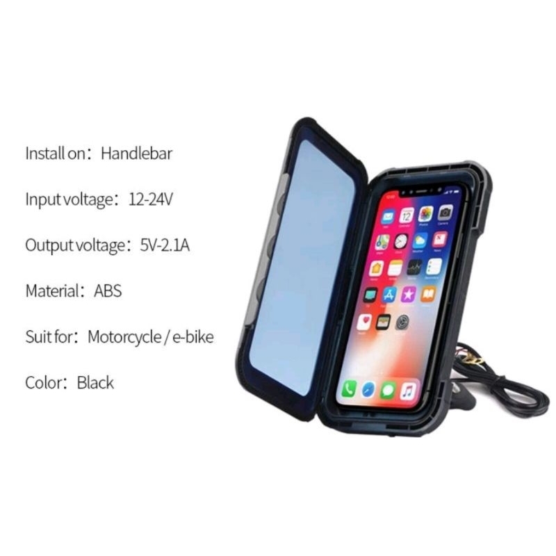 GOOD QUALITY WATERPROOF CASE FOR PHONE HOLDER MOTOR 360 ANTI AIR HL-69 M3 STANG