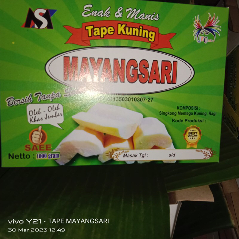 

TAPE MAYANGSARI 1000gr