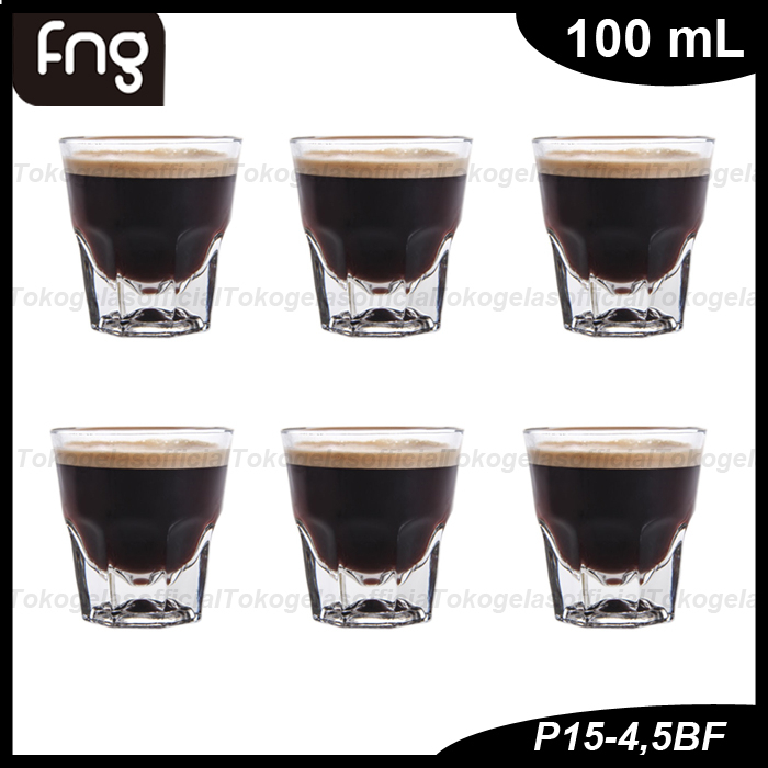 1 SET 6 PCS Gelas Espresso/Gelas Kaca Espresso/Gelas Kaca/Gelas Indah/Gelas Kaca