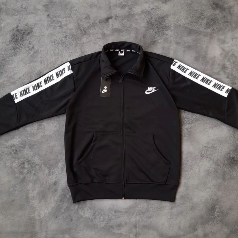 jaket pria tracktop nike small swosh