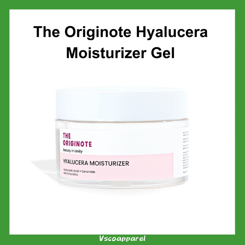 The Originote Hyalucera &amp; Brightening Moisturizer Gel BPOM