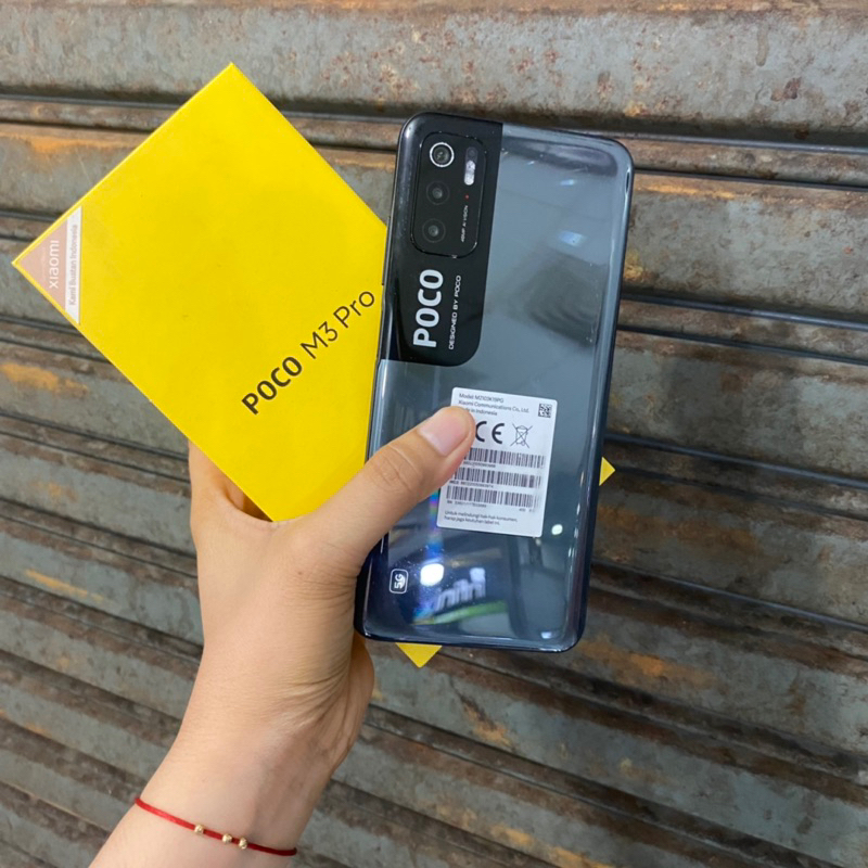 Poco M3 Pro 5g 4/64gb second bekas pakai normal fullset Resmi