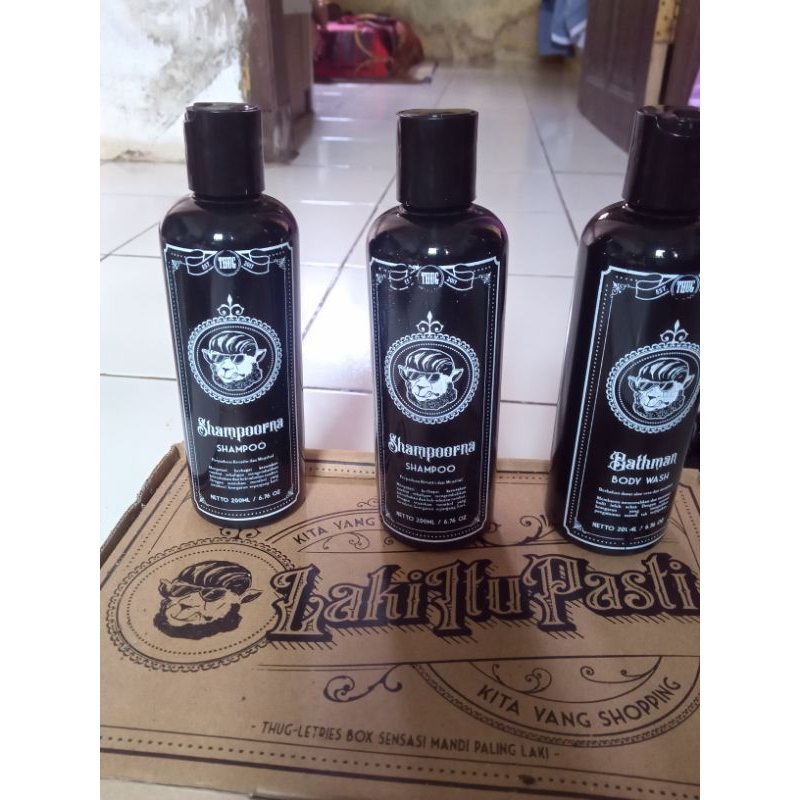 SAMPO PELURUS RAMBUT original1100%shampoorna shampo thuggoficial{200ml}termurah