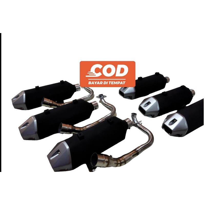 COD KNALPOT STANDAR RACING FULL SETT CB 150R CBR 150R CBR150X DLL