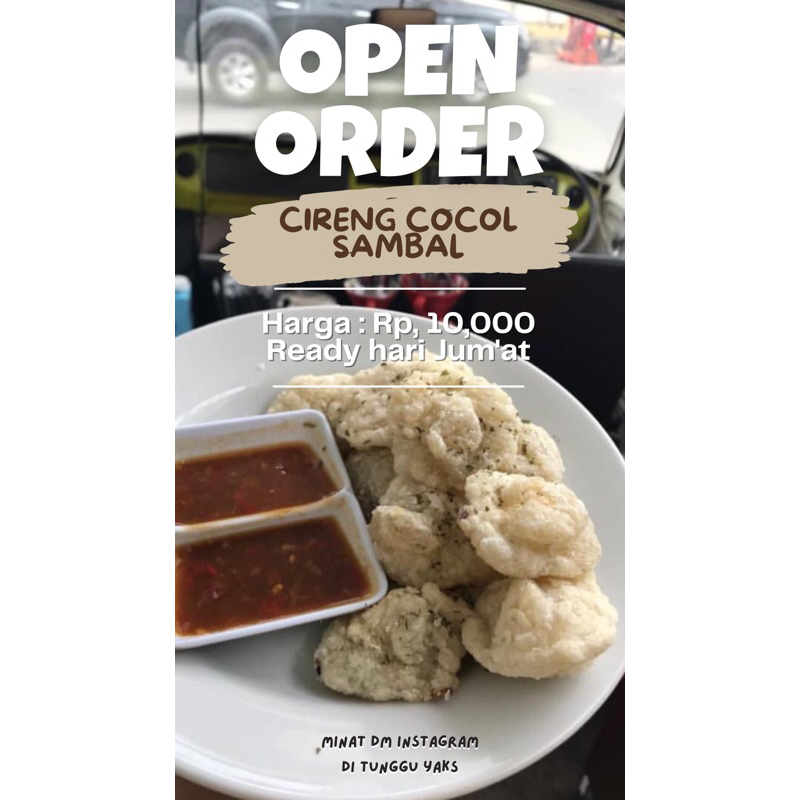 

Cireng homemade Frozen