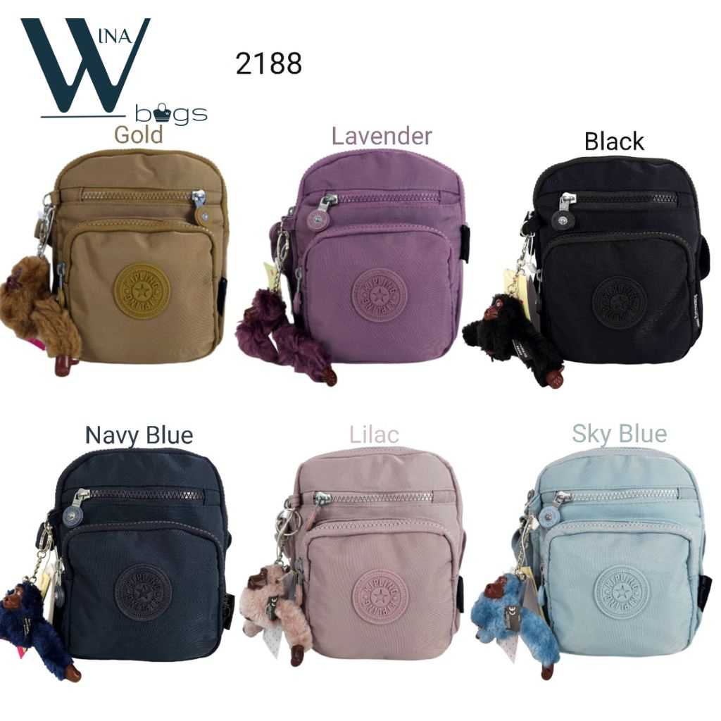 WinaBags_TAS SELEMPANG IMPORT PREMIUM #KP-2188 {COD} TAS SLING BAG WANITA