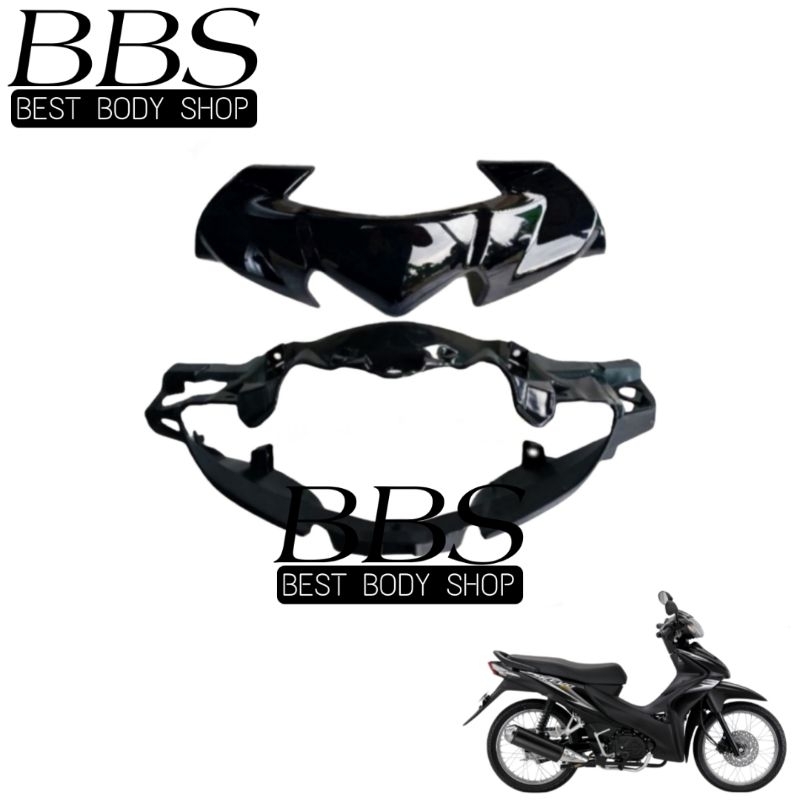 Cover Body Batok Kepala Depan Honda Revo Absolute 110 Warna Hitam