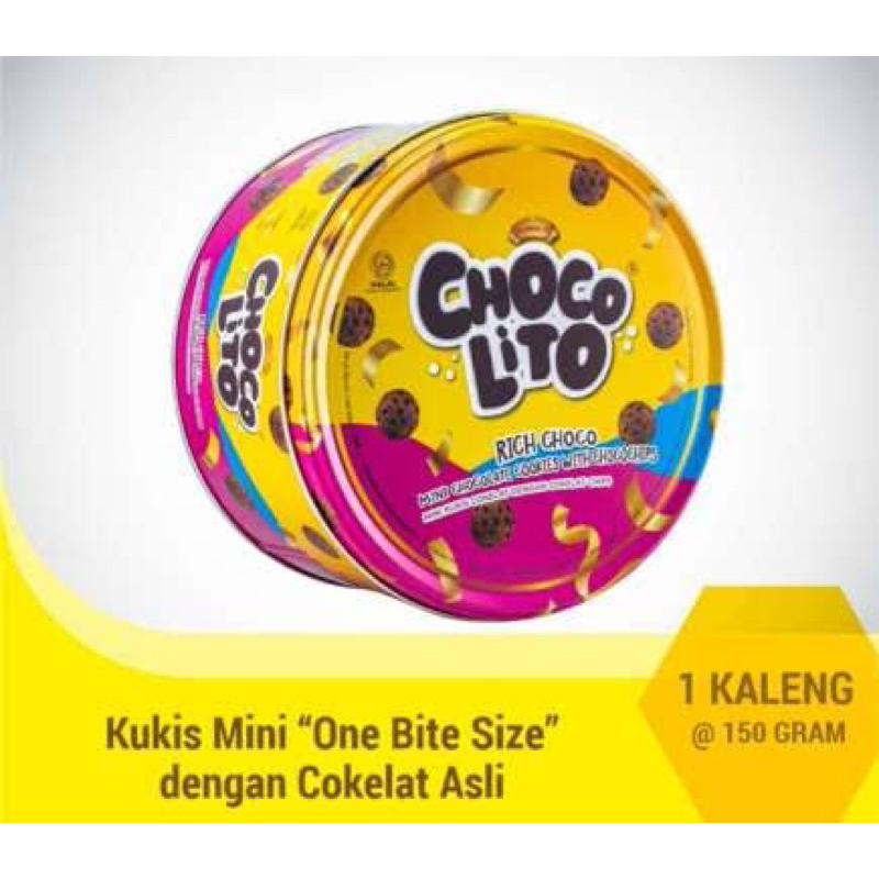 

SOBISCO CHOCOLITO RICH CHOCO 150GRAM KUE KALENG LEBARAN / SOBISCO CHOCO LITO KALENG