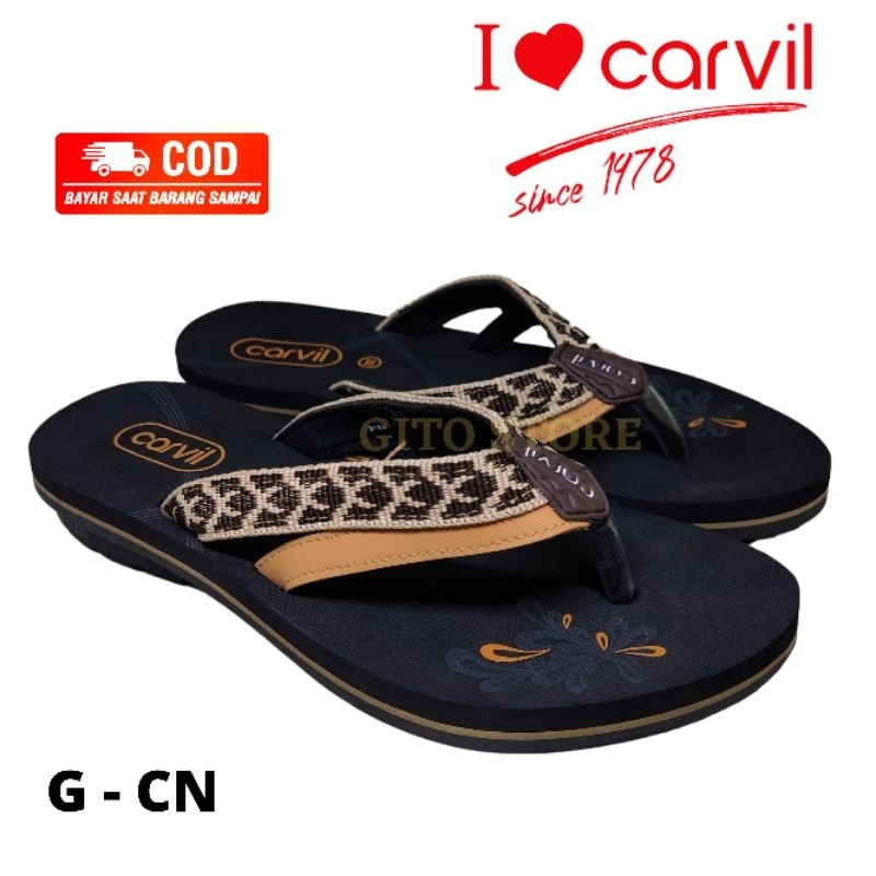 Carvil Anak - sandal  anak perempuan carvil spesial bunga - sandal jepit anak 31-35