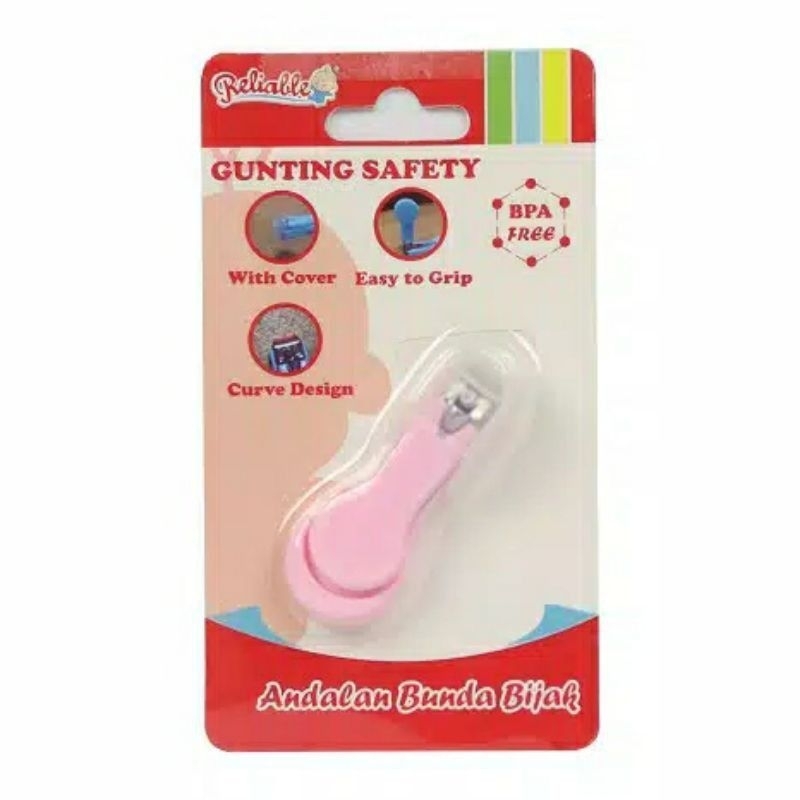Gunting Kuku Bayi Dan Anak Reliable/Gunting Safety BPA Free RAC8814