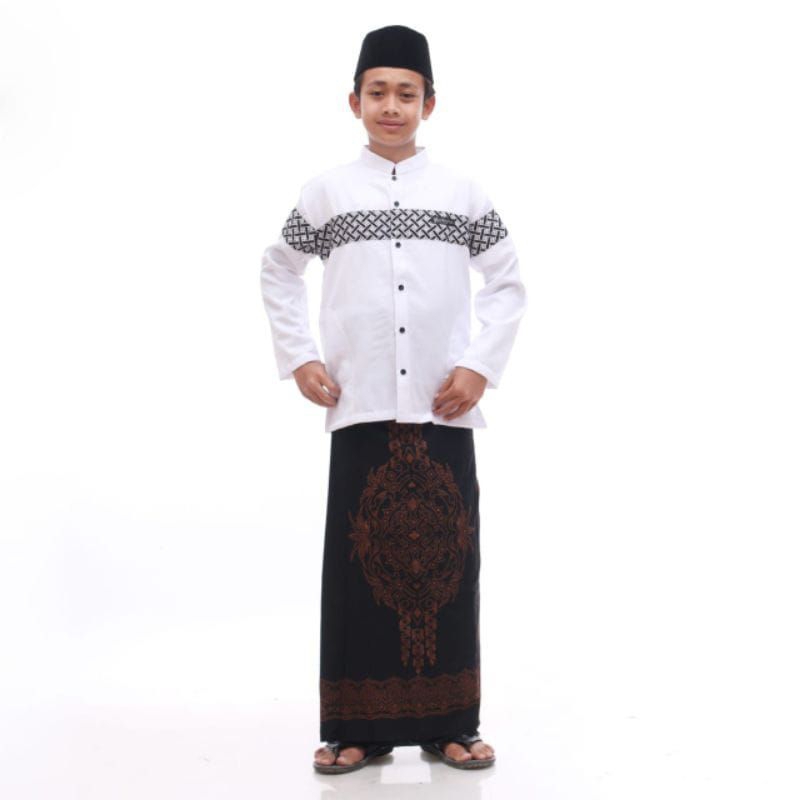 BAJU KOKO ANAK KOBATA KURTA REMAJA MOTIF BATIK// KOKO ANAK//KURTA REMAJA16 17 18