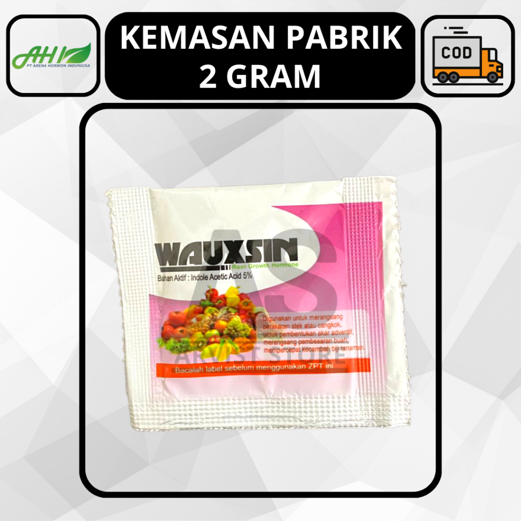 Zpt WAUXSIN 2 Gram Hormon Akar Perangsang Akar Stek atau Cangkok