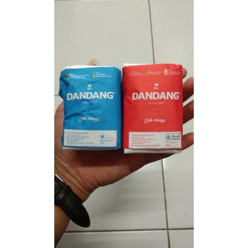 

Teh Dandang tubruk merah/biru 35 gram