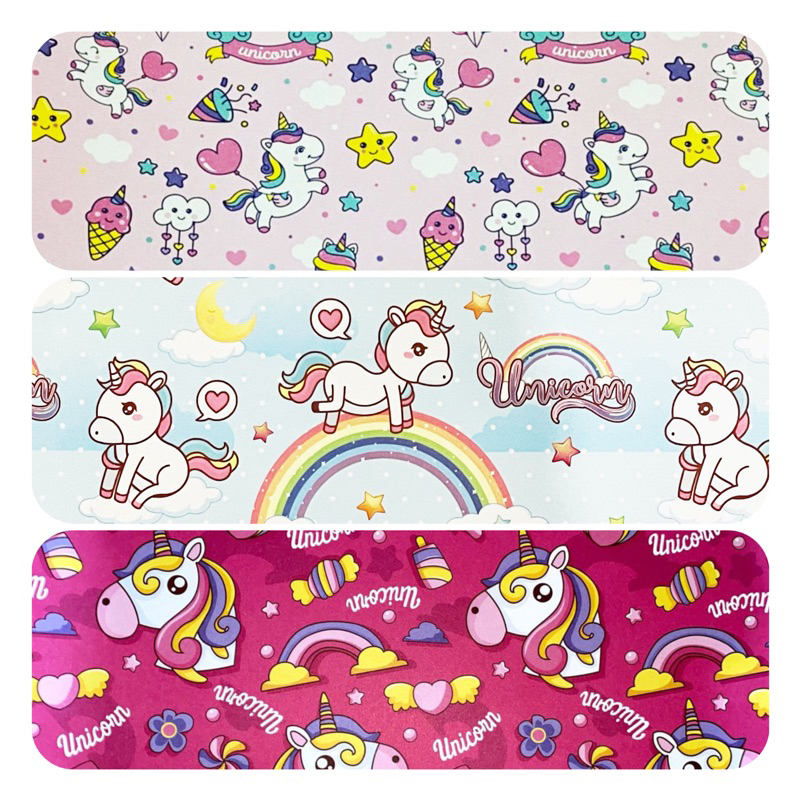 

KERTAS KADO SANSAN WAWA DOFF MOTIF UNICORN KERTAS FANCY UNICORN SANWA