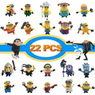 

Dijual Minion Figure / Mainan Anak/ Topper Cake Minion Set - Minion isi 22 Murah