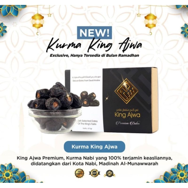 

Kurma King Ajwa/Kurma Nabi/Kurma Premium/Kurma Madinah