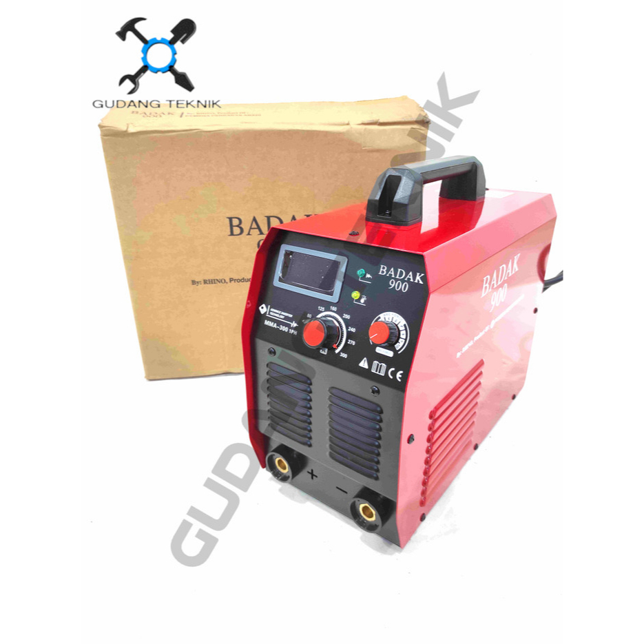 Mesin Las Trafo 1Phase MMA 300 BADAK RHINO / Inverter Welding Mesin Las Listrik Travo MMA300 BADAK RHINO