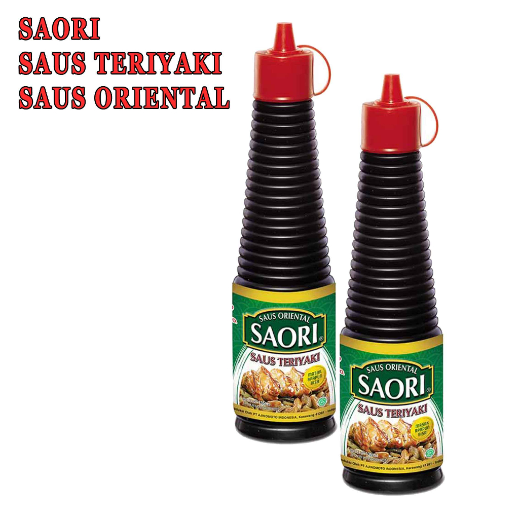 Saus Oriental* Saori* Saus Teriyaki* 135ml