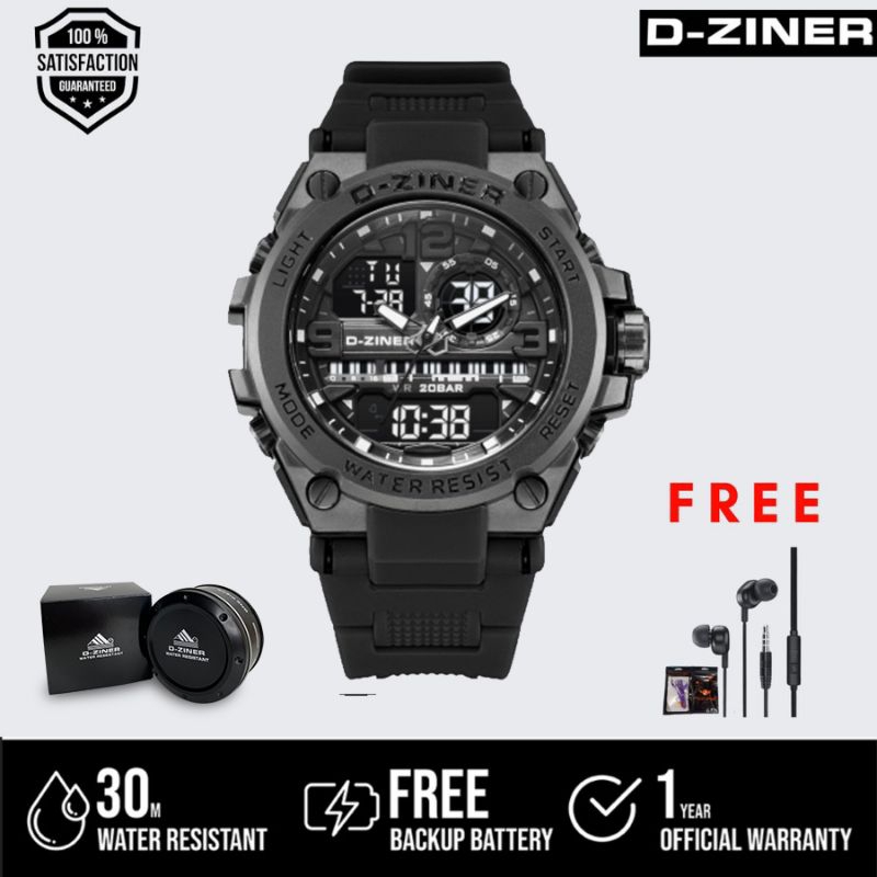 ✅COD ✅GRATIS ONGKIR ✅TERMURAH Jam Tangan Pria DZINER D-ZINER DZ-1901 ORIGINAL Tahan Air