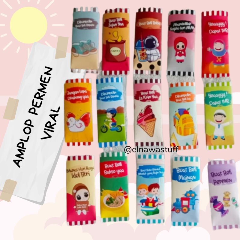 

AMPLOP PERMEN SNACK SIAP PAKAI 5 PACK