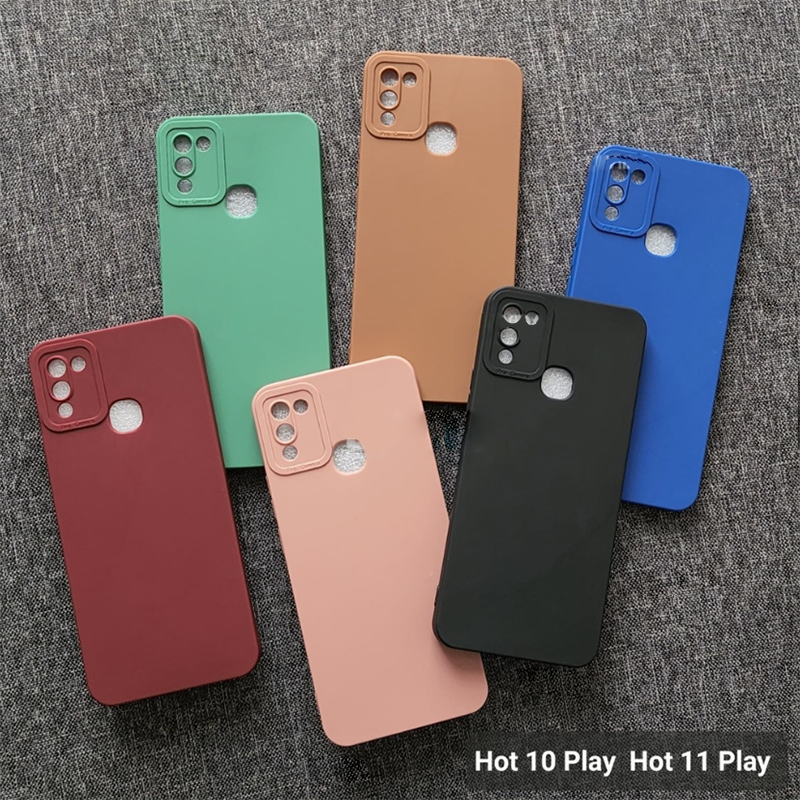 Softcase Infinix Hot 10 Play Hot 11 Play Hot 10S Hot 11 Hot 11S NFC Hot 12 Hot 12i Hot 12 Play Case 3D Pro Camera Gel Silika Casing