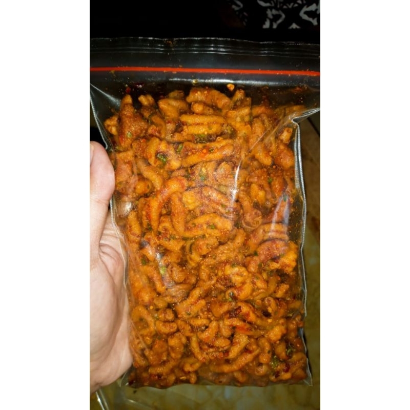 

usus crispy 250gram pedes jeruk/asin