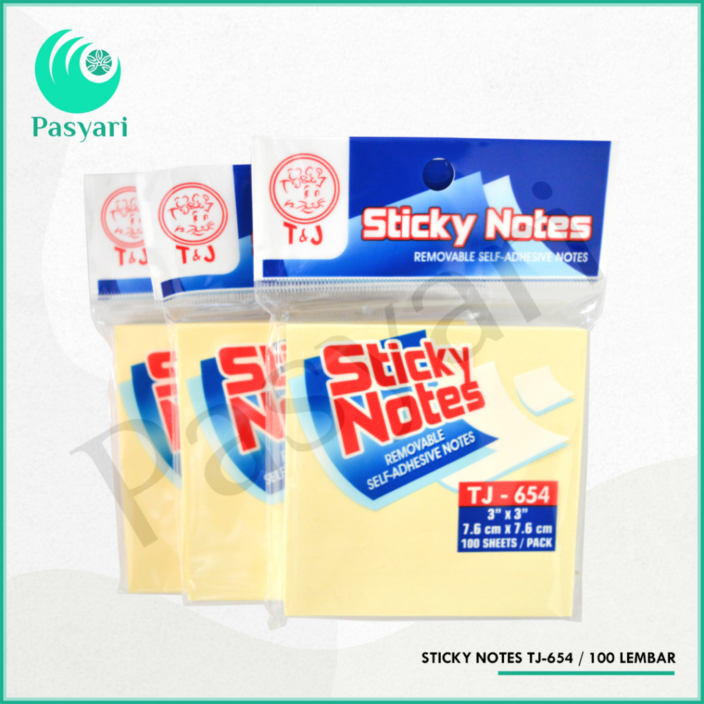 

Sticky Notes TJ-654 / 100 lembar